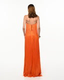 Mare Sunset Orange Dress