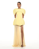 Verona Butter Yellow Dress
