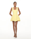 Verona Butter Yellow Dress