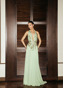 Aiya Soft Sage Dress