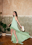 Nia Soft Sage Dress