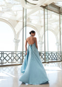 Nia Aqua Blue Dress