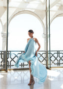 Nia Aqua Blue Dress
