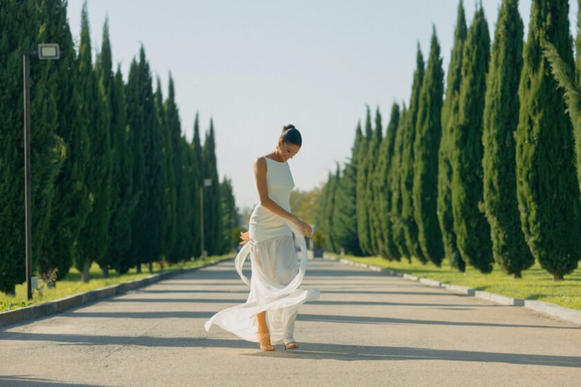 Capri White Dress - Image 4