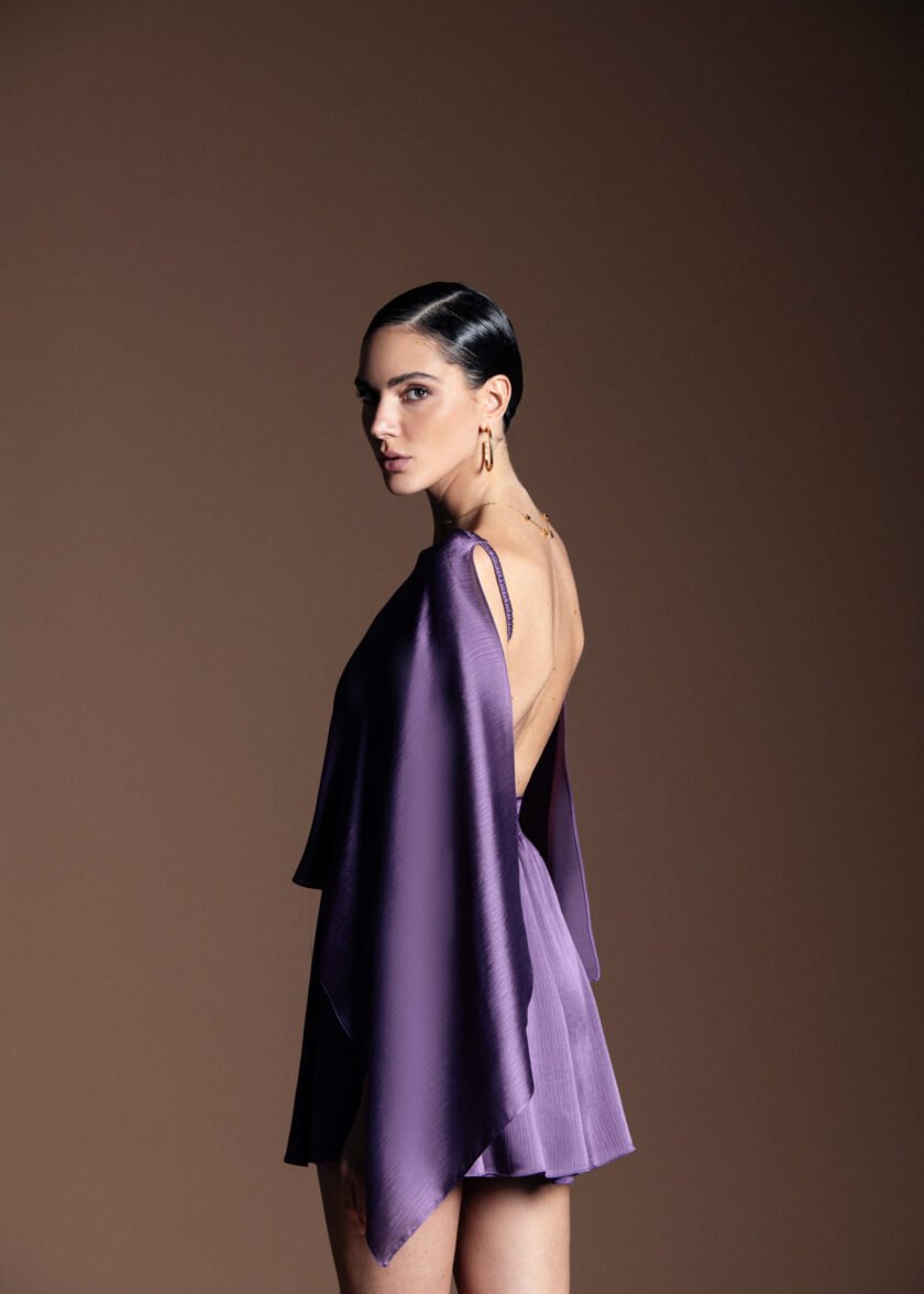 Ray Violet Dress - Image 3
