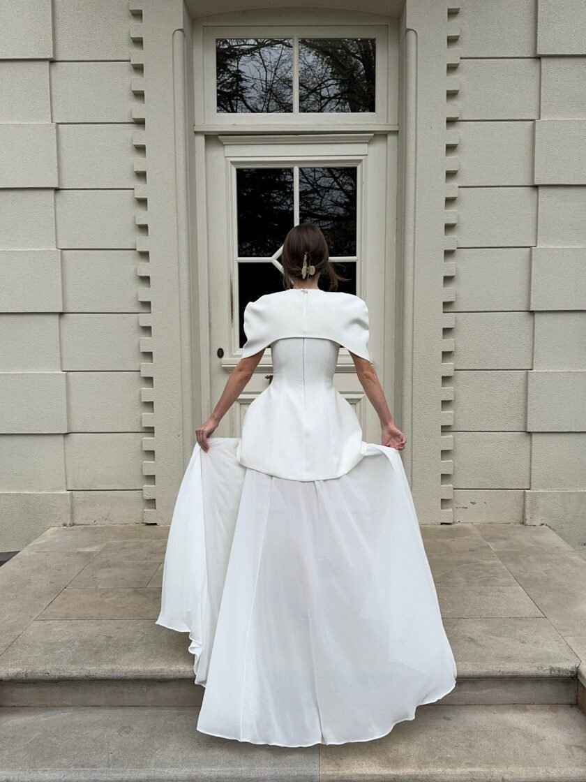 Verona White Dress - Image 6