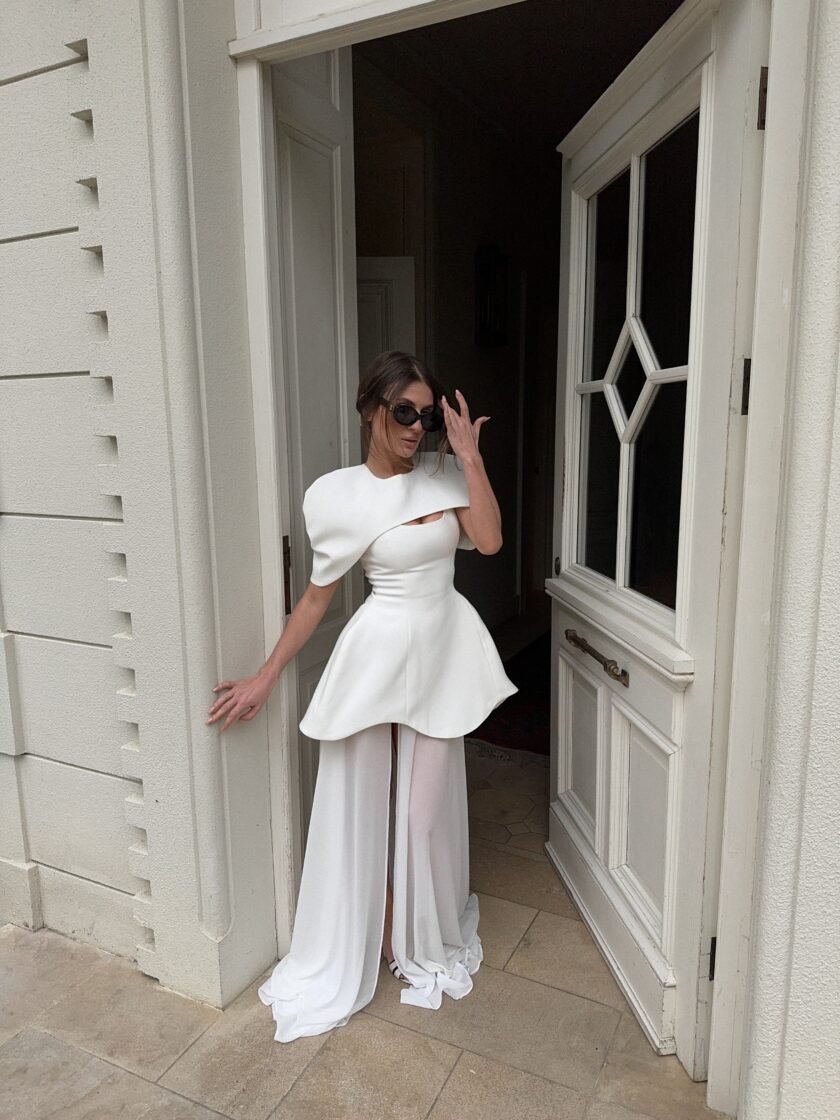 Verona White Dress - Image 5