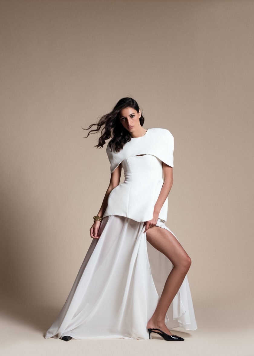 Verona White Dress - Image 3