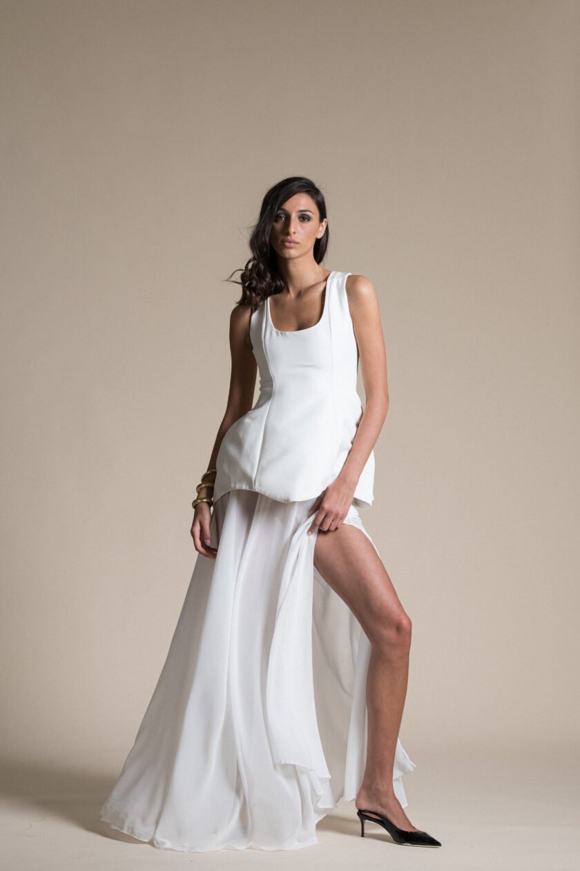 Verona White Dress - Image 4