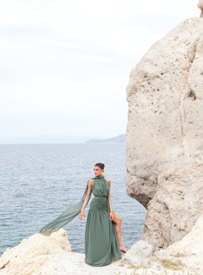 Bea Forest Green Dress
