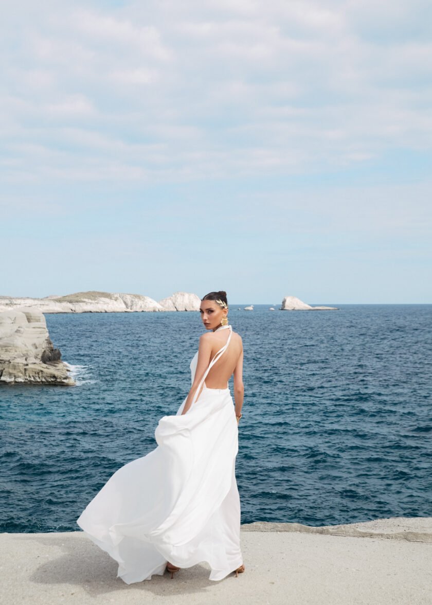 Alba White Dress - Image 4