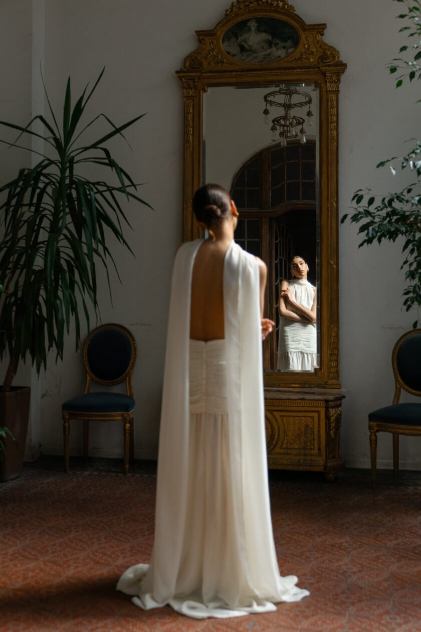 Bea Buttercream Dress - Image 8