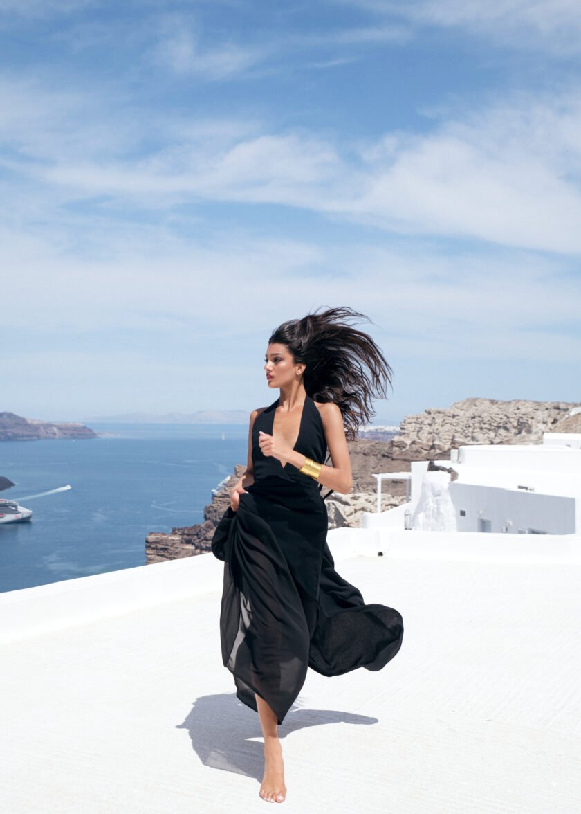 Alba Black Dress - Image 6