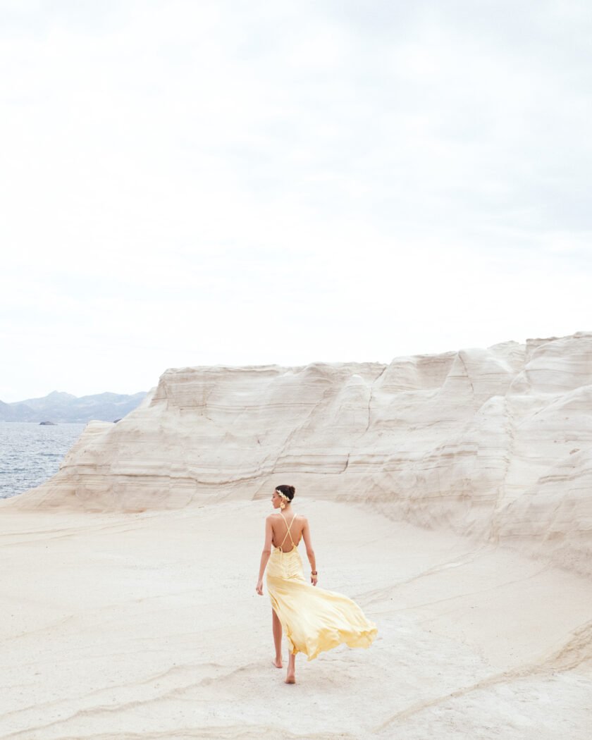 Helia Butter Yellow Dress - Image 2