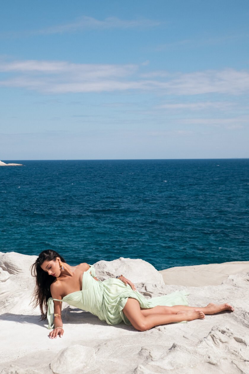 Naia Mint Green Dress - Image 3