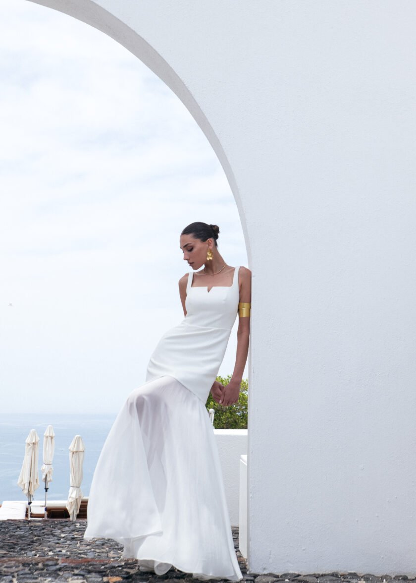 Ellie White Dress - Image 2