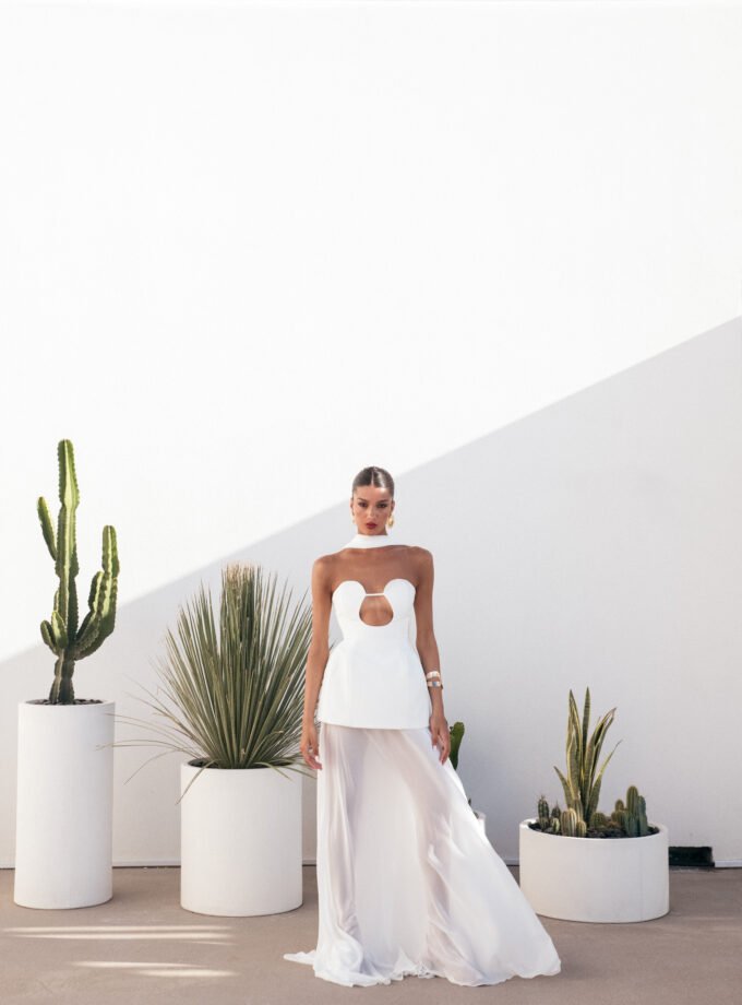 Maris White Dress