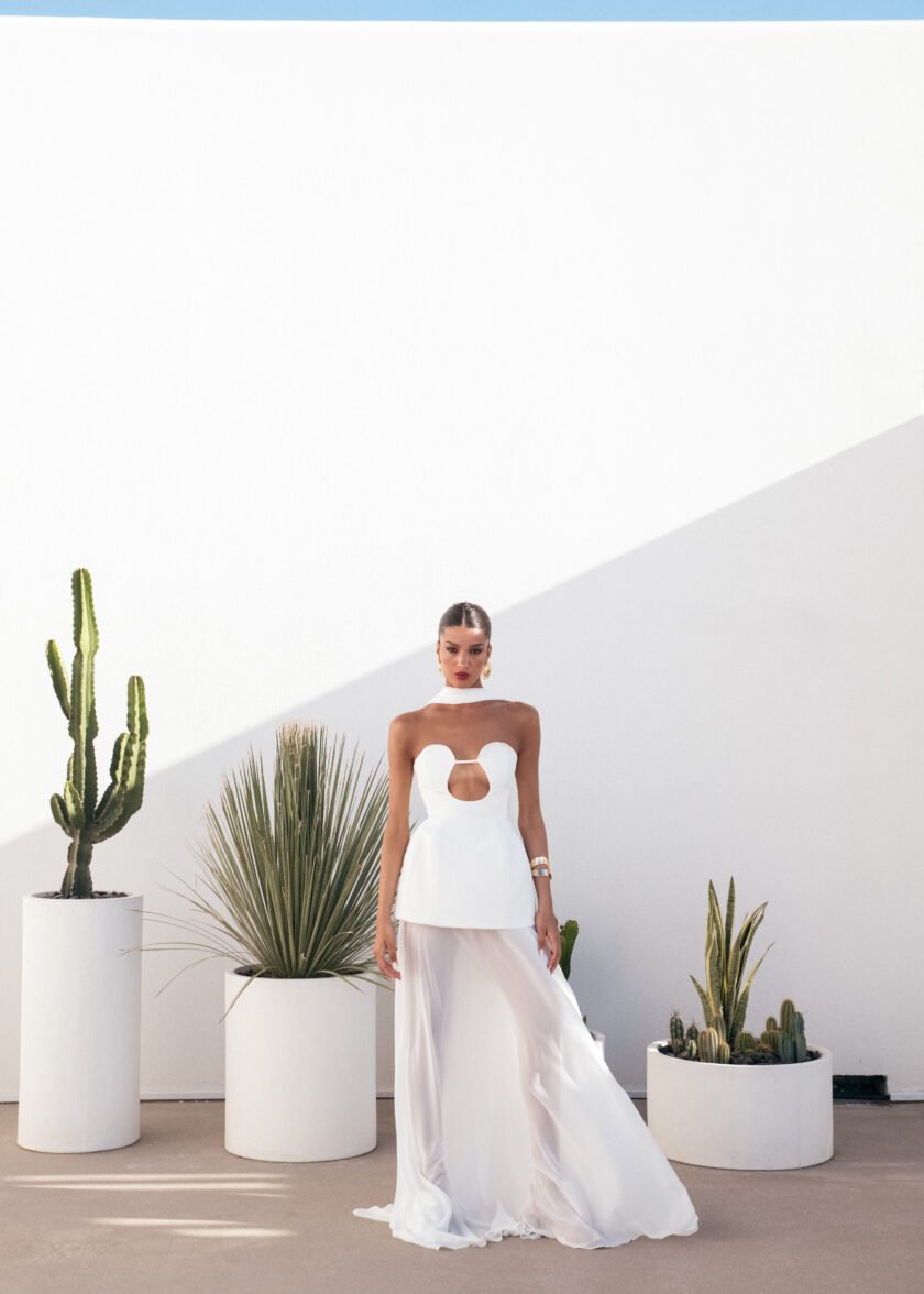 Maris White Dress
