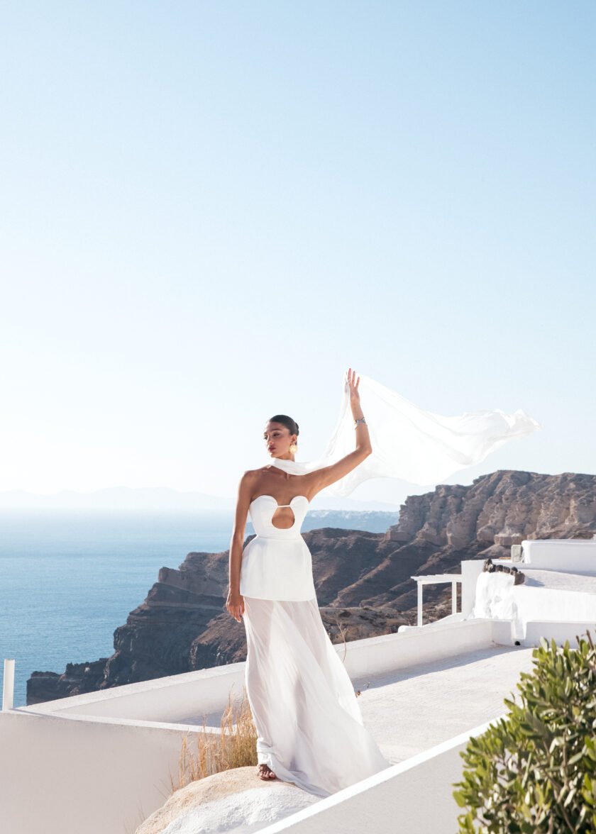 Maris White Dress - Image 4