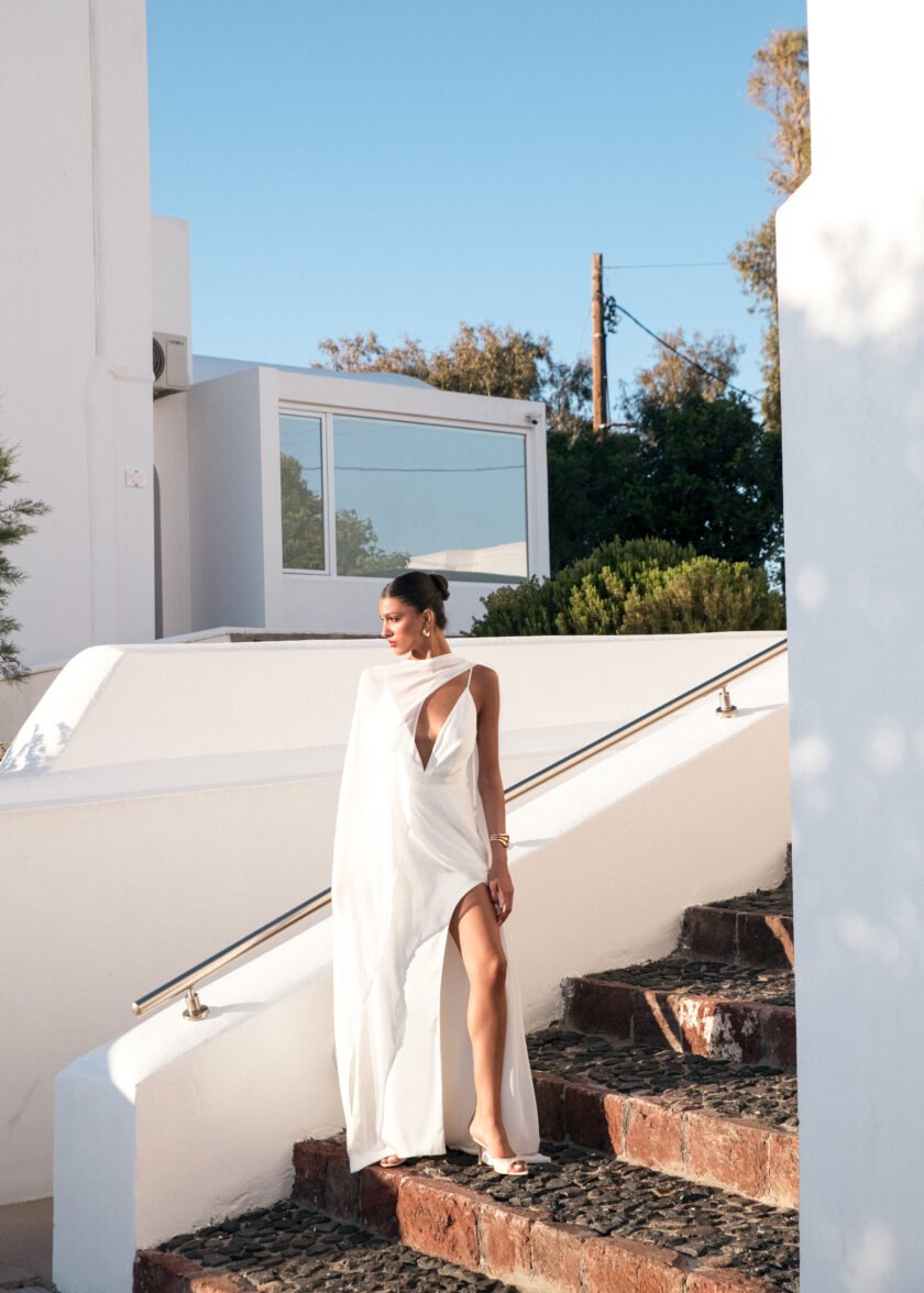 Chloe White Dress - Image 2