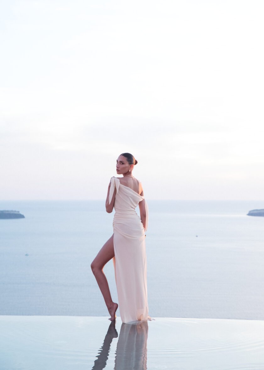Vionne Beige Dress
