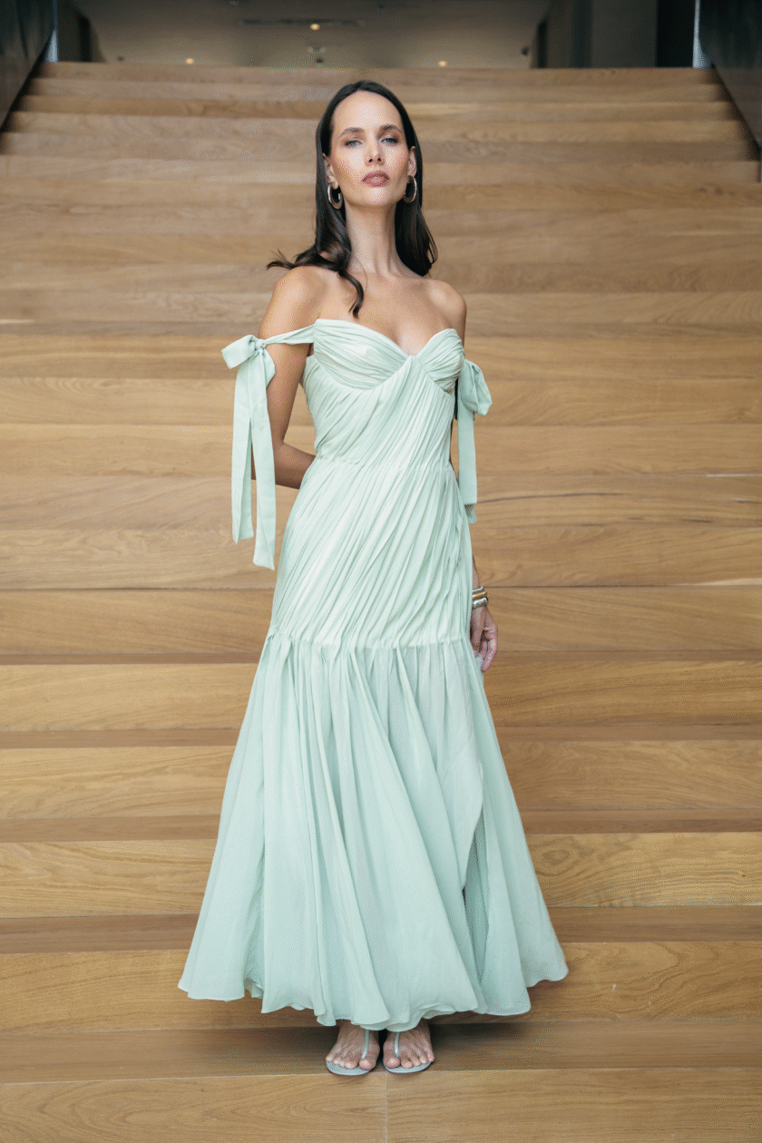 Naia Mint Green Dress - Image 5