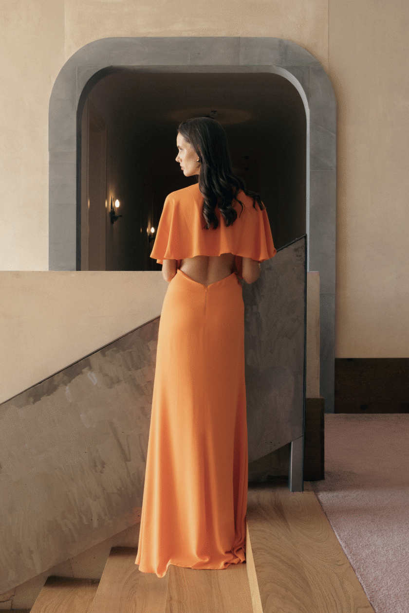 Ruby Terracotta Dress - Image 4