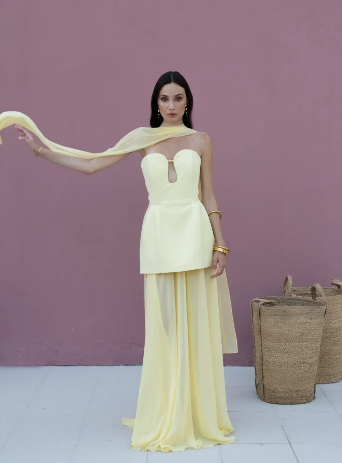 Maris Butter Yellow Dress