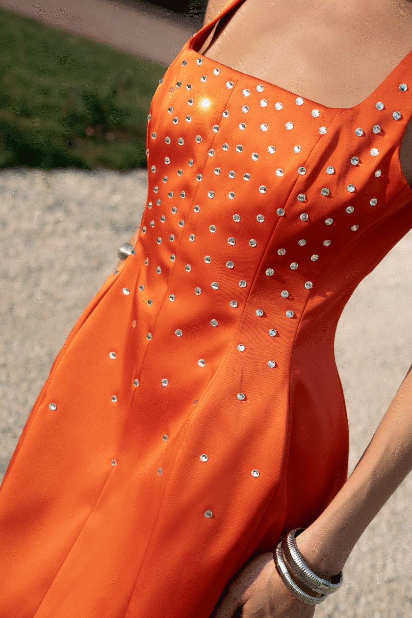 Lila Coral Dress - Image 3