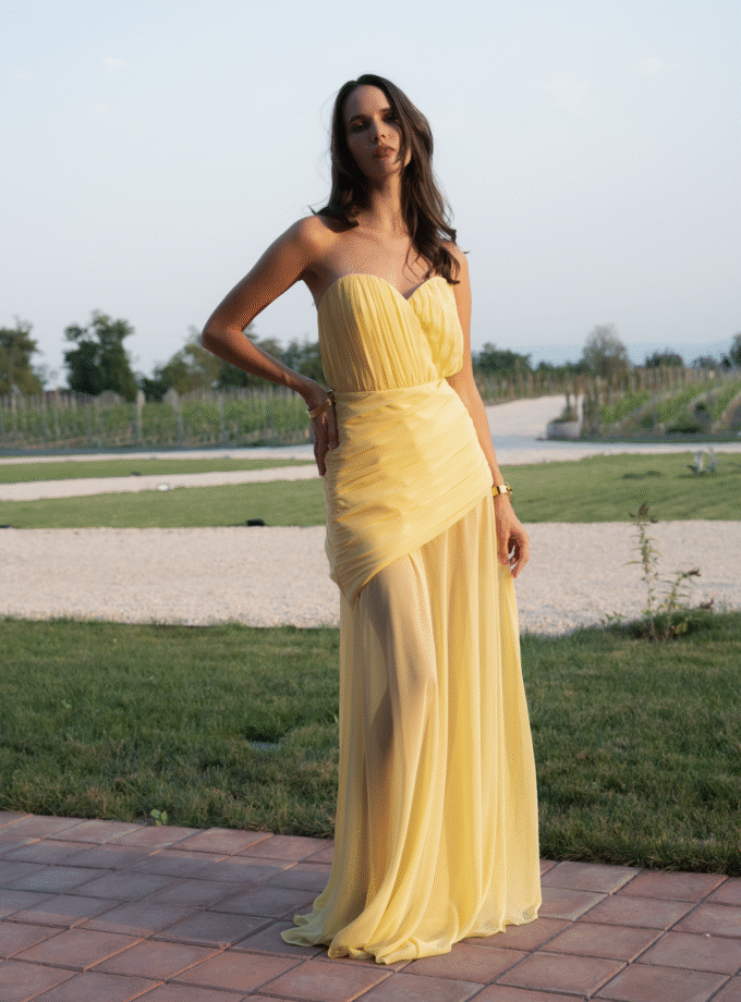 Lilou Butter Yellow Dress