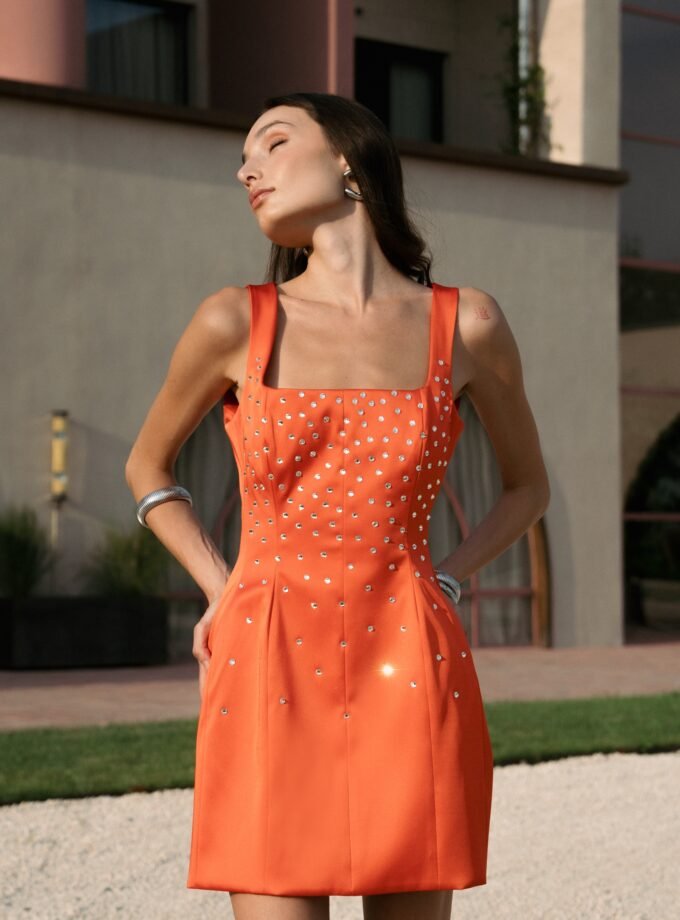 Lila Coral Dress