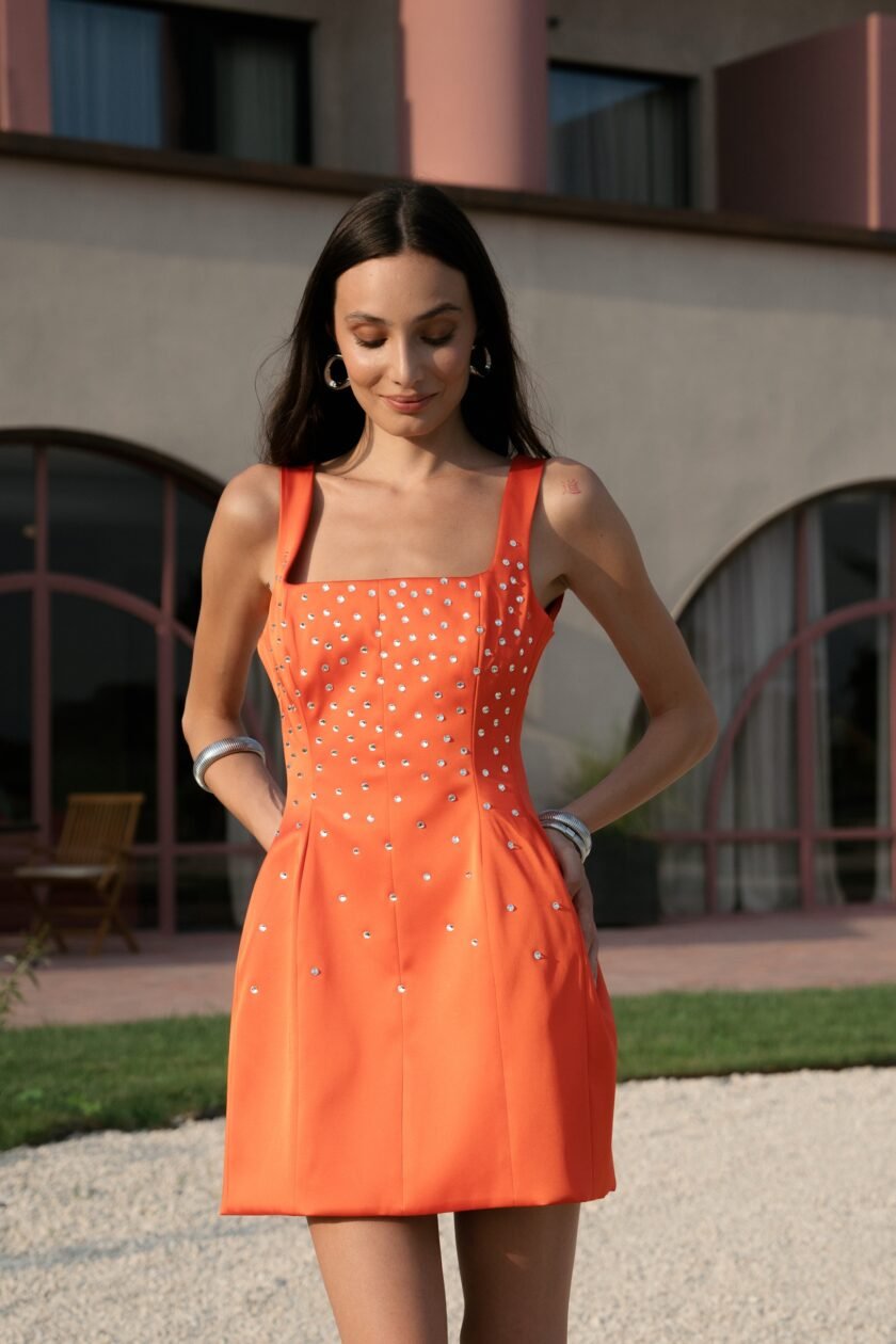 Lila Coral Dress - Image 2