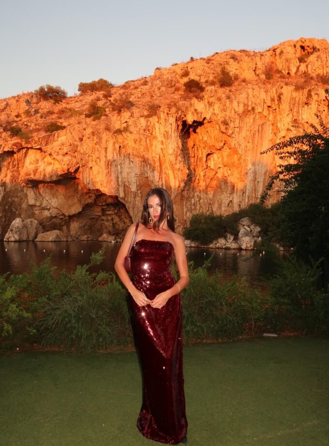 Starlight Red Dress