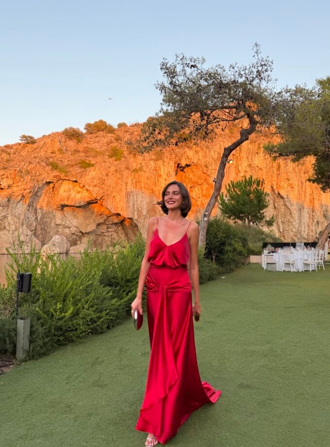 Keira Red Dress