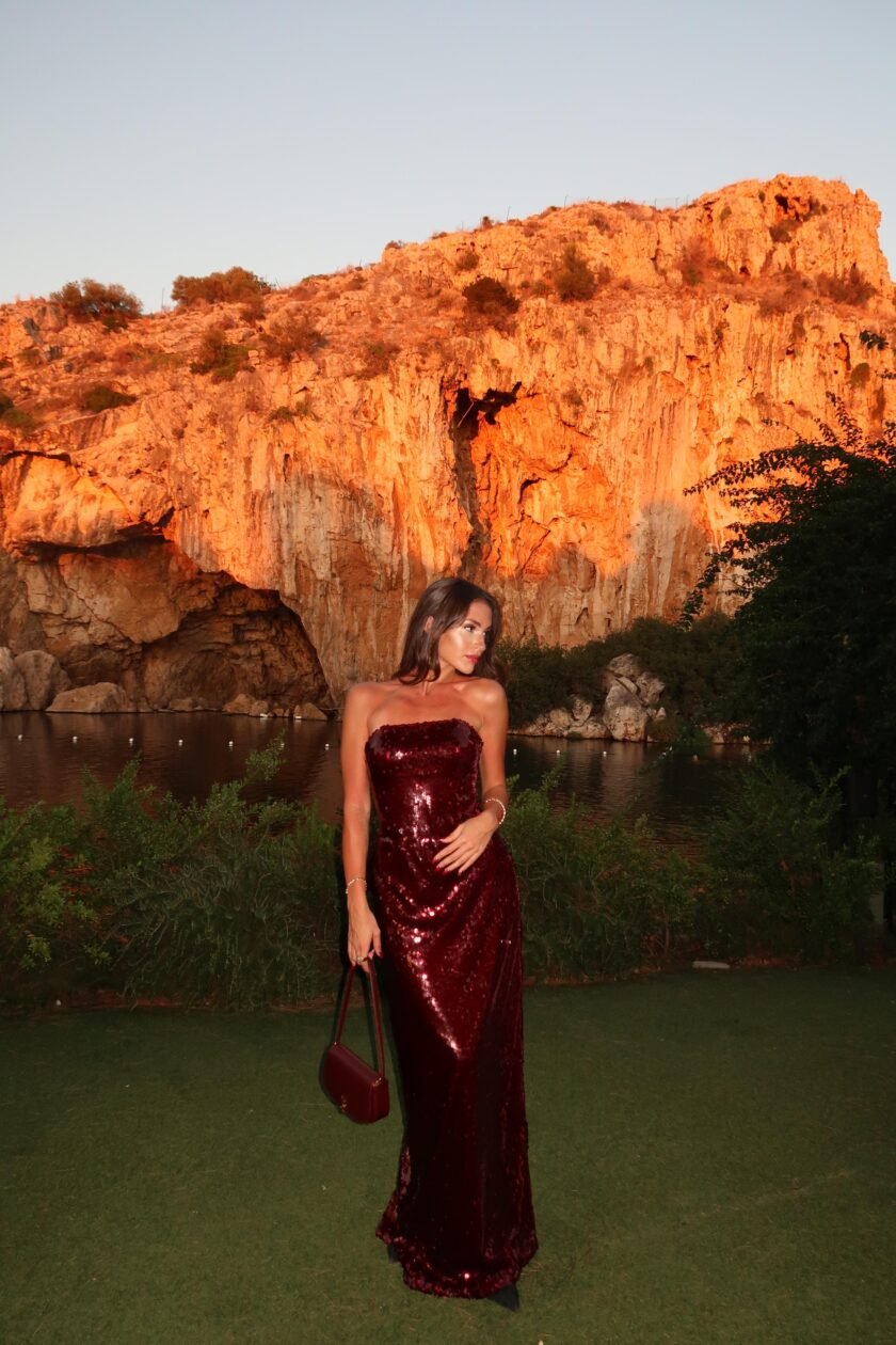 Starlight Red Dress - Image 4