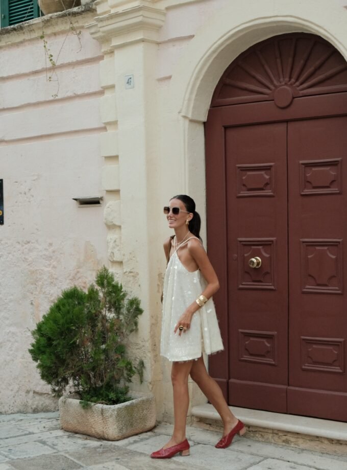 Inki White Dress