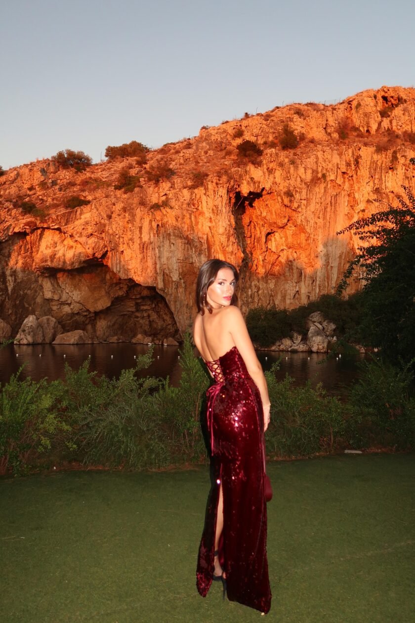 Starlight Red Dress - Image 3