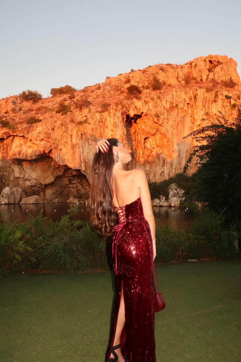 Starlight Red Dress - Image 6