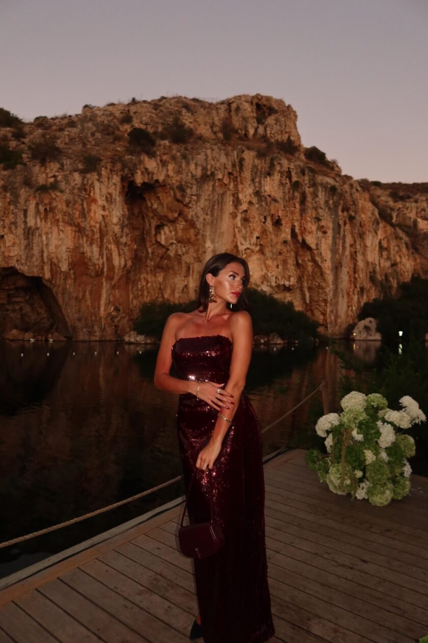 Starlight Red Dress - Image 2