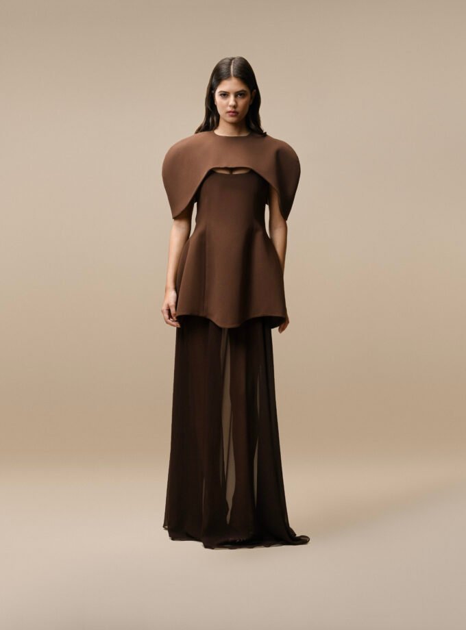 Verona Brown Dress