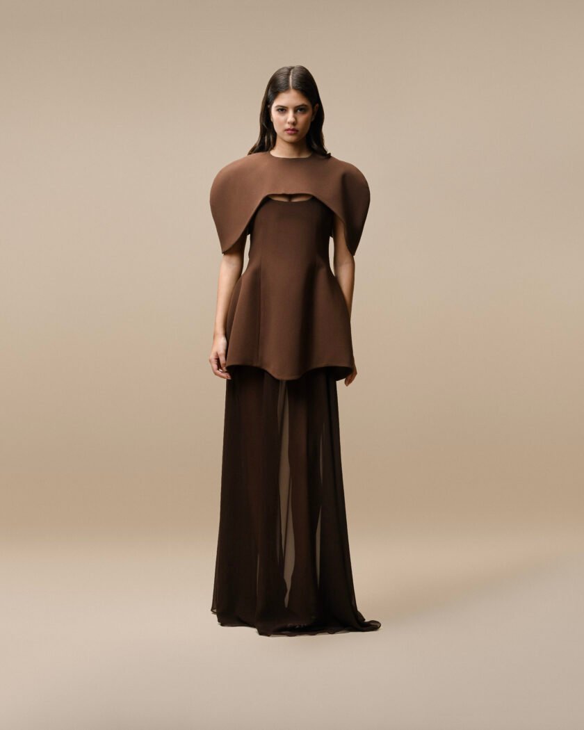 Verona Brown Dress