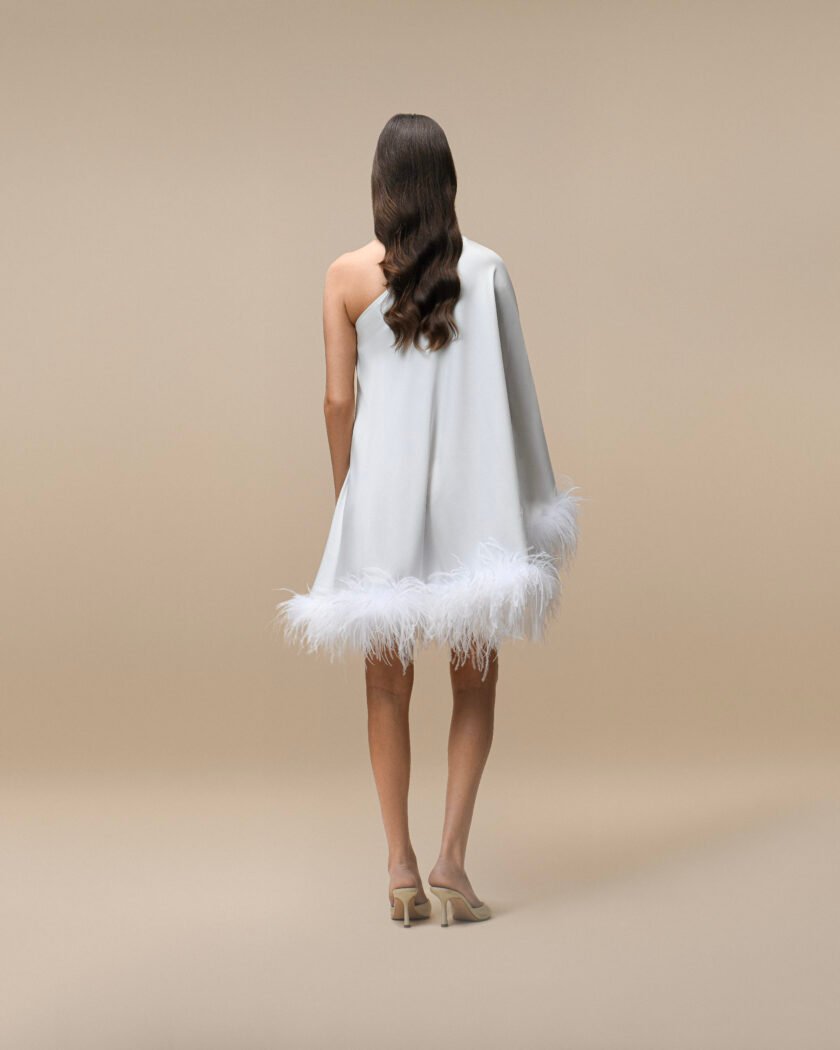 Aurora White Dress - Image 3