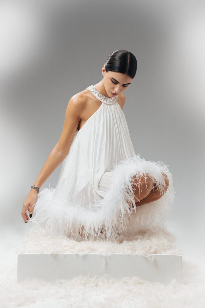 Marilyn White Dress - Image 4