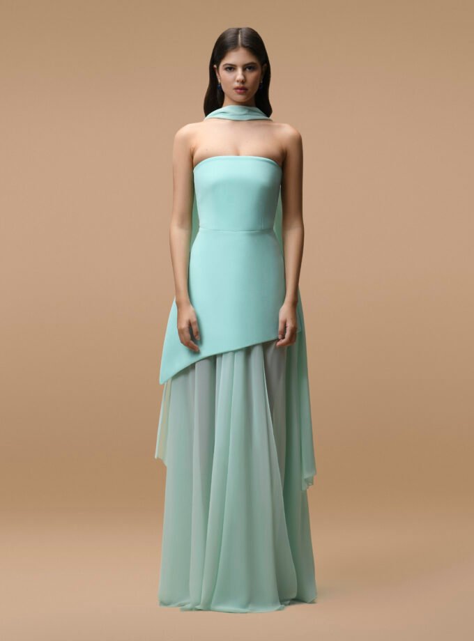 Monaco Seafoam Green with Scarf